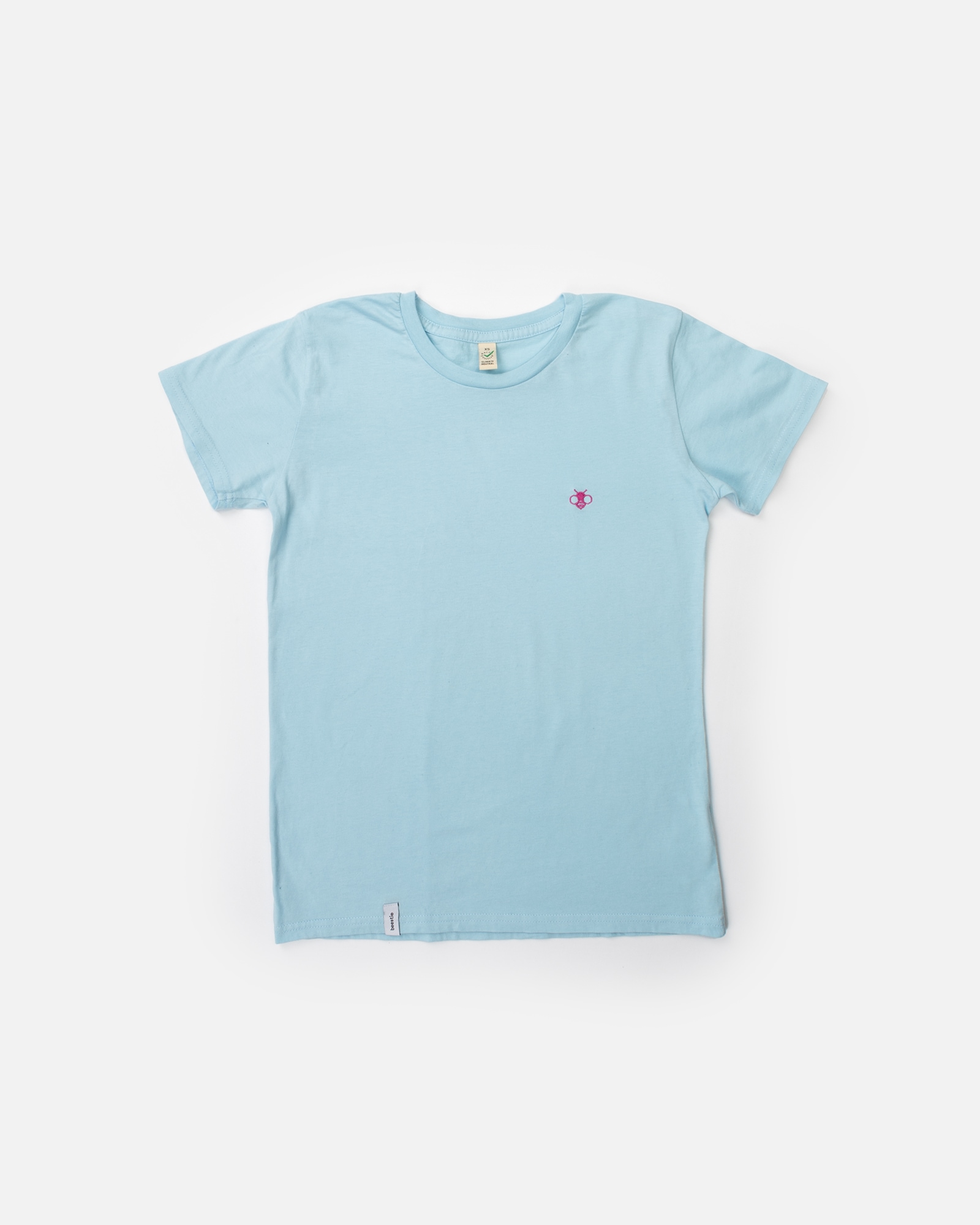 Produktbild vom beestie Organic Color T-Shirt Women in der Farbe Aquamarin